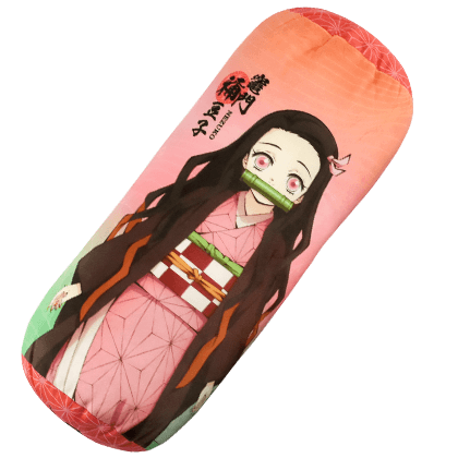 禰豆子全彩圓柱抱枕