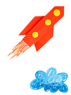 紅火箭底圖 紅火箭底圖